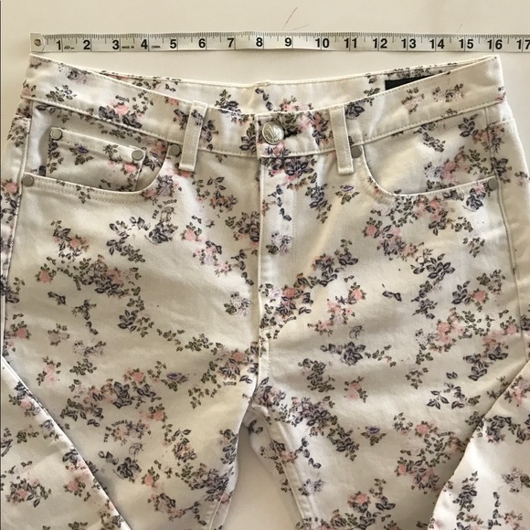 Rag & Bone micro-floral boy jean size 26 NWT USA - Picture 4 of 13